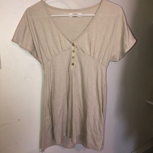 Pull&Bear Cream Sun-Dress